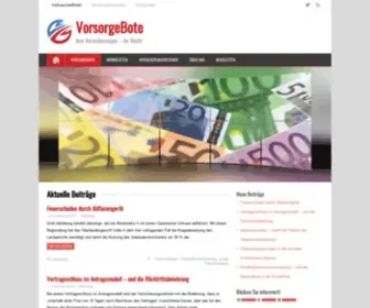 Vorsorgebote.de(Ihre Versicherungen) Screenshot