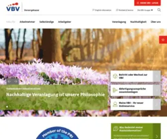 Vorsorgekasse.at(VBV Vorsorgekasse) Screenshot