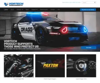 Vortechsuperchargers.com(Vortech Superchargers) Screenshot