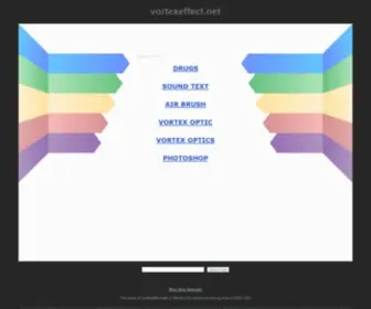 Vortexeffect.net(Vortex Effect) Screenshot