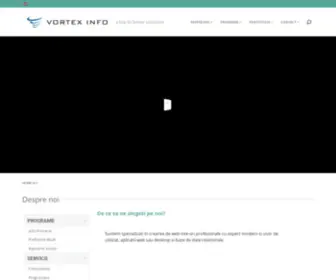 Vortexinfo.ro(Vortex Info SRL) Screenshot
