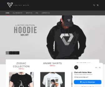 Vortexwearph.com(Vortex Wear) Screenshot