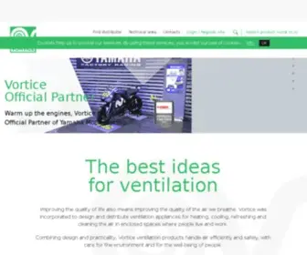 Vortice.com(Vortice ventilation) Screenshot