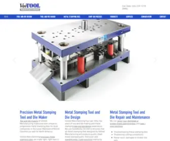 Vortool.com(Tool and Die Maker) Screenshot
