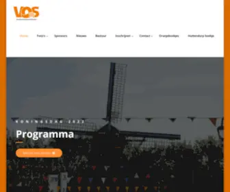 Vos-Web.nl(Vereniging Oranjefeest Stellendam) Screenshot