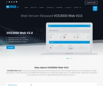 Vos3000.io(VOS3000 Web V3.0) Screenshot