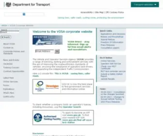 Vosa.gov.uk(Vosa) Screenshot