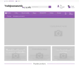Vosbijouxnaturels.com(Boutique) Screenshot
