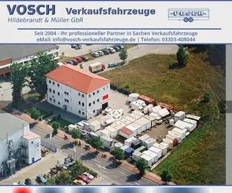 Vosch-Verkaufsfahrzeuge.de(VOSCH Verkaufsfahrzeuge GbR) Screenshot