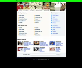 Vosd.com(The Leading V OSD Site on the Net) Screenshot