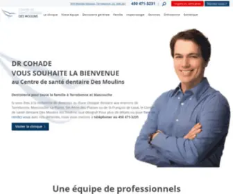 Vosdents.com(Dentistes à Terrebonne) Screenshot