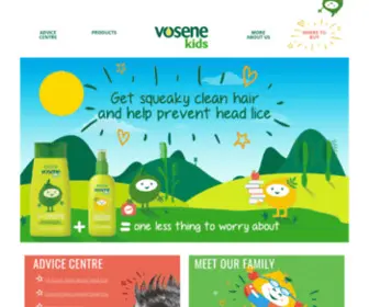 Vosenekids.co.uk(Our trusted Vosene Kids formula) Screenshot