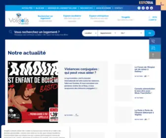 Vosgelis.fr(Accueil) Screenshot