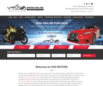 Vosmotors.com(VOS Motors) Screenshot