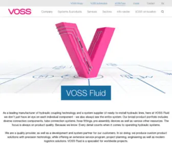 Voss-Fluid.net(VOSS Fluid) Screenshot