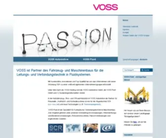 Voss.de(VOSS Gruppe) Screenshot