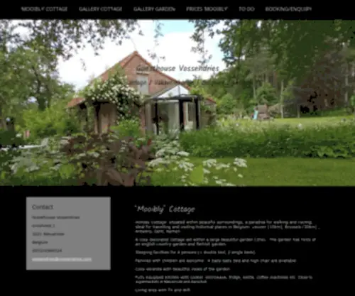 Vossendries.com(Holiday cottage) Screenshot
