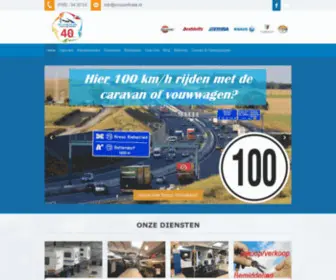 Vossenhoek.com(De Vossenhoek Caravan & Recreatie) Screenshot