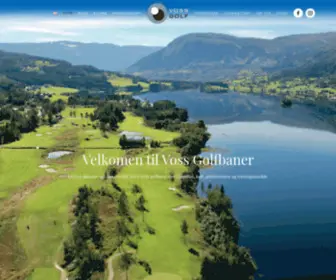 Vossgolf.no(Voss Golf) Screenshot