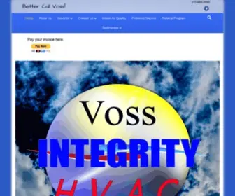 Vossintegrity.com(Better Call Voss) Screenshot