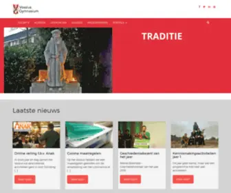 Vossius.nl(Vossius Gymnasium) Screenshot