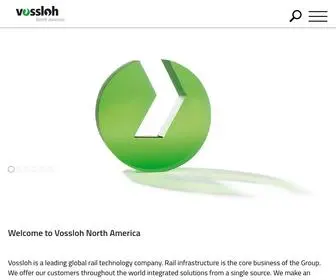 Vossloh-North-America.com(Vossloh is a leading global rail technology company. Rail infrastructure) Screenshot