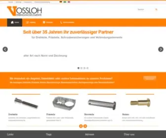 Vossloh.info(VOSSLOH-Verbindungselemente - Plettenberg) Screenshot