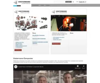 Vostermans.com(Vostermans Companies) Screenshot