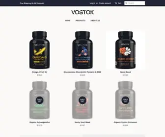 Vostoknutrition.com(Vostok) Screenshot