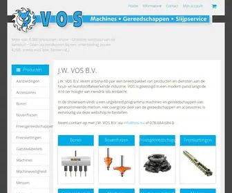 Voswebshop.nl(Machines en gereedschappen voor hout) Screenshot