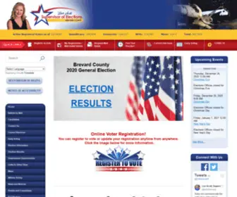 Votebrevard.gov(Brevard County Supervisor of Elections) Screenshot