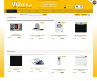 Votec.pt(Tecnologia, electrodomésticos, informática e telecomunicações) Screenshot