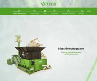 Votecs.de(Holzabfällen) Screenshot