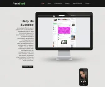 Votefeed.com(Vote Feed) Screenshot