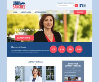 Voteforlinda.com(Vote for Linda) Screenshot