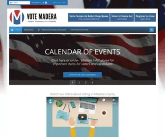 Votemadera.com(Vote Madera) Screenshot
