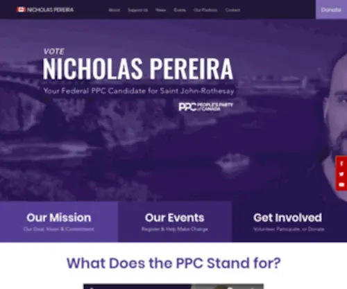 Votenick.ca(My Site) Screenshot