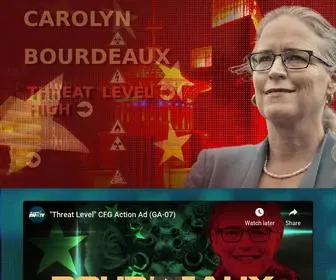 Votenoonbourdeaux.com(Carolyn Bourdeaux) Screenshot