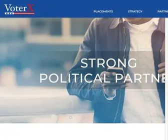 Voterx.com(Home) Screenshot