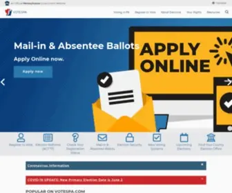 Votespa.com(Votes PA) Screenshot