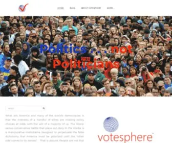 Votesphere.com(Democracy) Screenshot