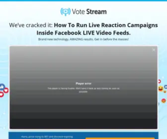 Votestream.io(Votestream) Screenshot
