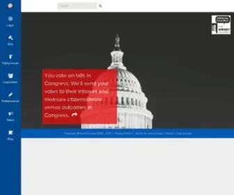 Votetocracy.com Screenshot