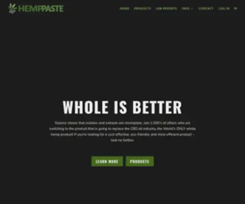 Votingcenters.com(Hemp Paste) Screenshot