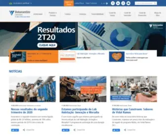 Votorantimcimentos.com.br(A Votorantim Cimentos é uma das oito maiores empresas globais de materiais de construção) Screenshot