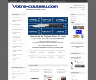 Votre-Couteau.com(Couteau Opinel) Screenshot