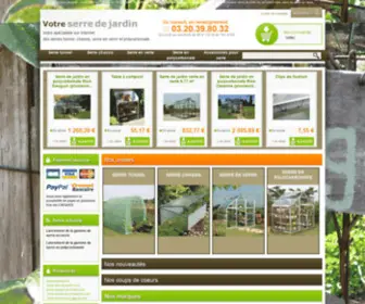 Votre-Serre-DE-Jardin.com(Serre de jardin) Screenshot