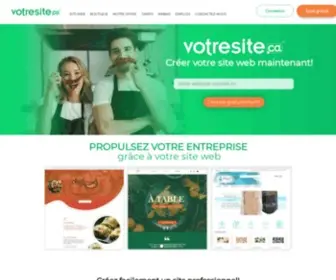 Votresite.ca(Site web) Screenshot