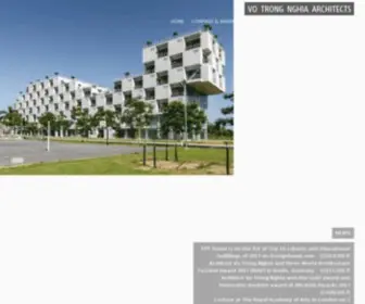 Votrongnghia.com(Vo Trong Nghia Architects) Screenshot