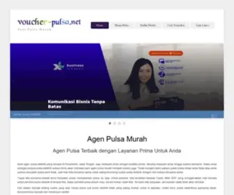 Voucher-Pulsa.net(Agen Pulsa Elektrik Purwokerto Bisnis Pulsa Murah) Screenshot